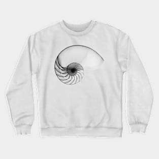 Monochrome Seashell Crewneck Sweatshirt